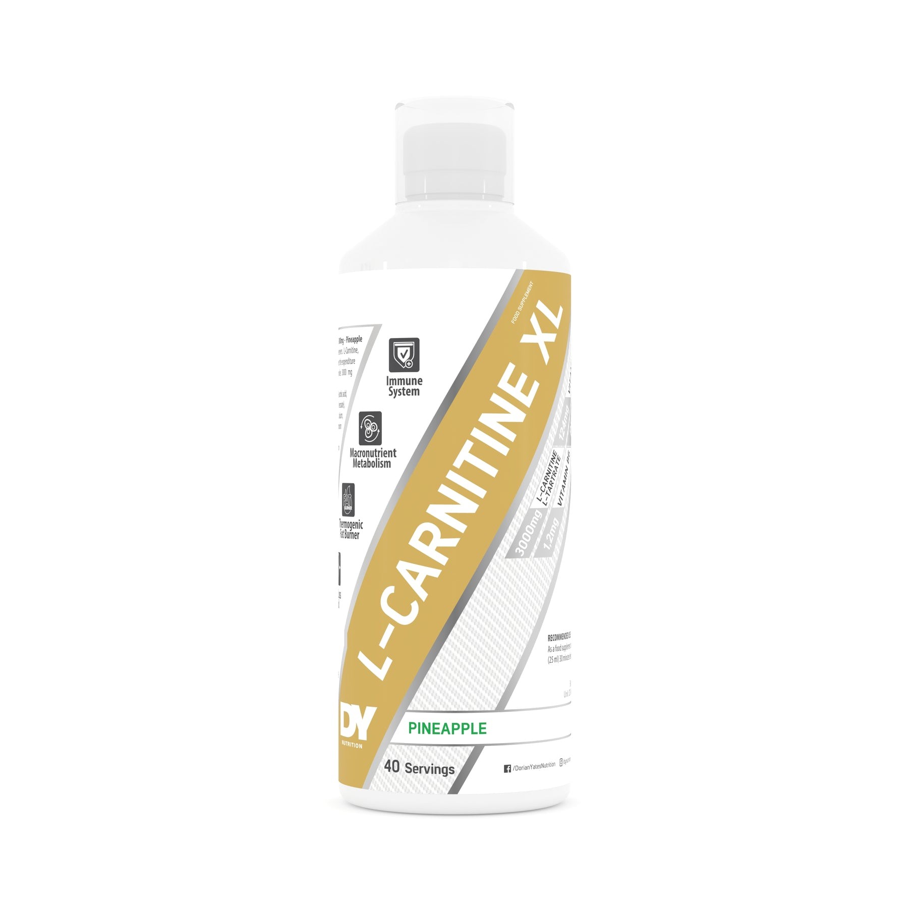 Liquid L-Carnitine XL 1000 ml DY Nutrition