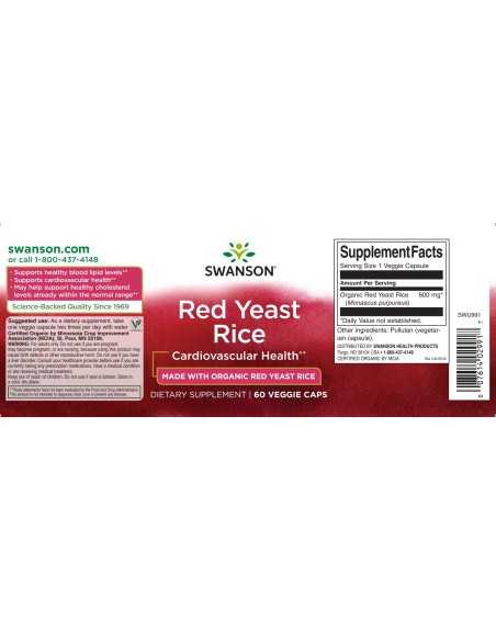 Red Yeast Rice 600 mg 60 vcaps