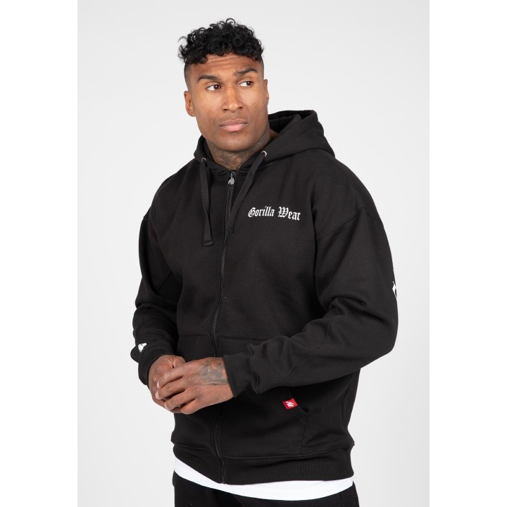 Gorilla Wear Utah Zipped Hoodie felpa con zip tecnica