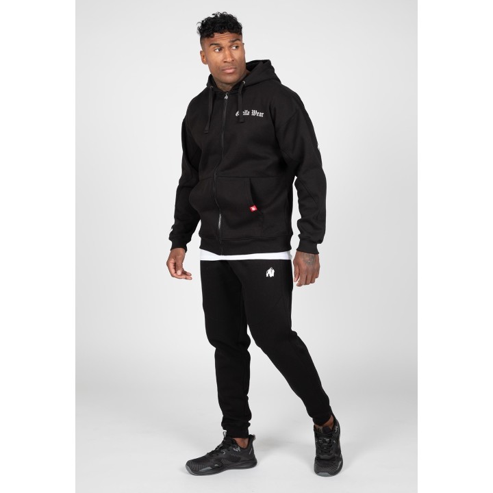 Gorilla Wear Utah Zipped Hoodie felpa con zip tecnica