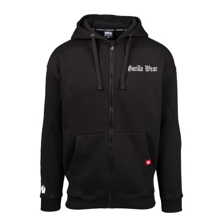 Gorilla Wear Utah Zipped Hoodie felpa con zip tecnica