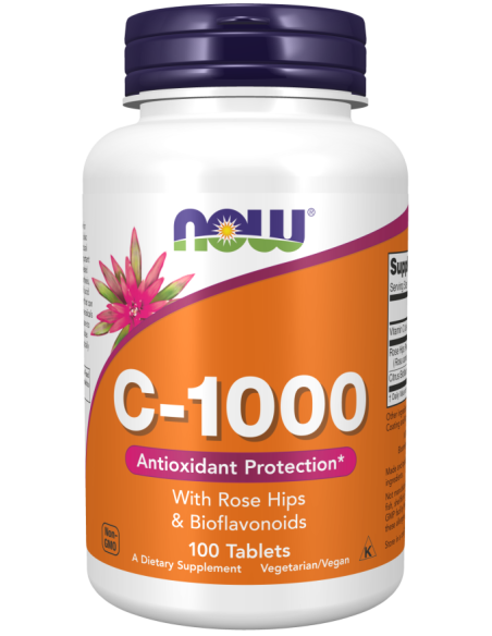 Vitamin C-1000 with Rose Hips & Bioflavonoids 100 tablets