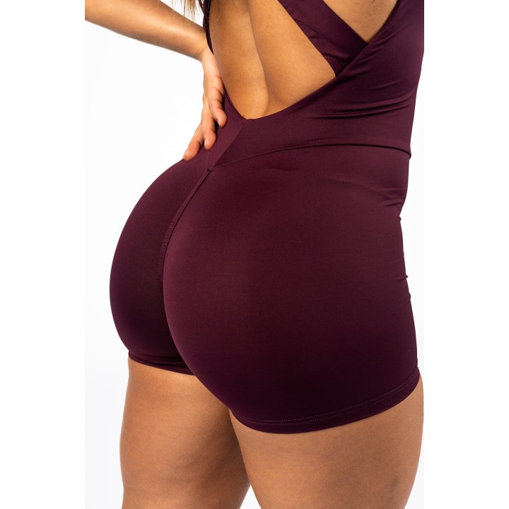 Tuta intera sportiva modellante donna Nebbia Strong Beauty