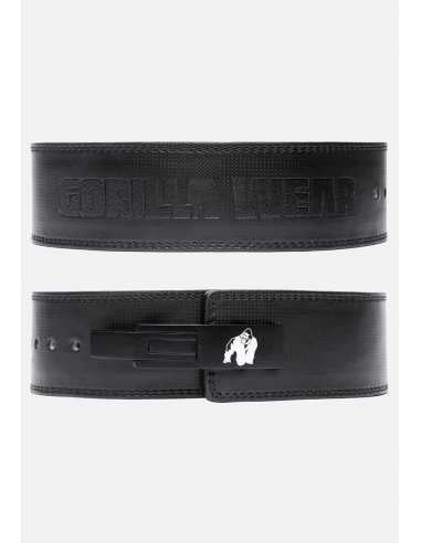 Gorilla Wear 4 Inch Carbon Leather Lever Belt