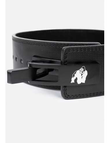 Gorilla Wear 4 Inch Carbon Leather Lever Belt