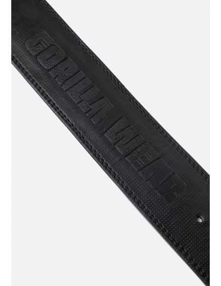 Gorilla Wear 4 Inch Carbon Leather Lever Belt