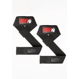 Gorilla Wear Padded Silicone Lifting Straps for weightlifting
