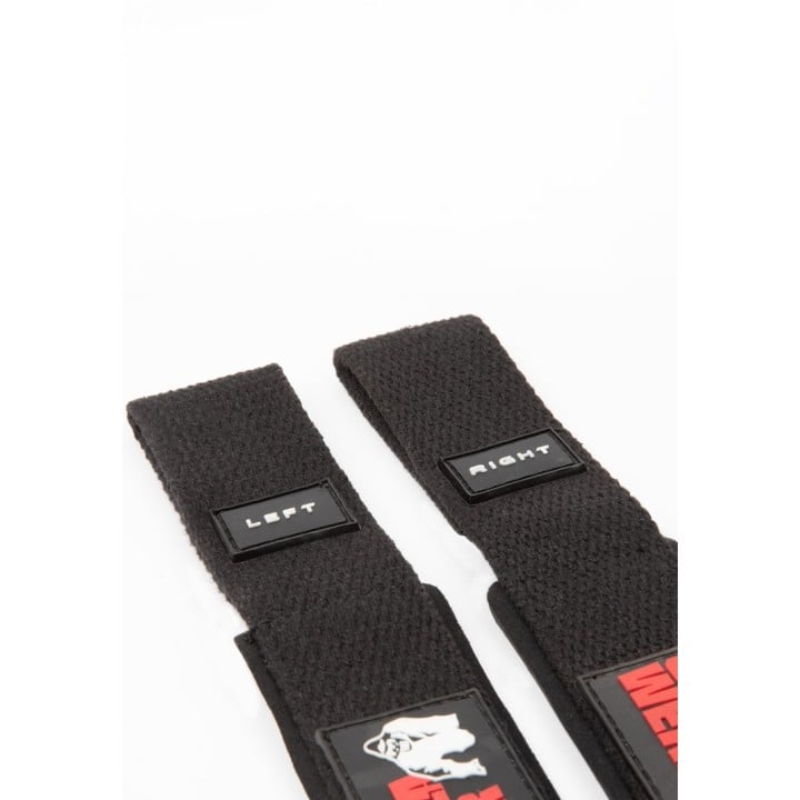 Gorilla Wear Padded Silicone Lifting Straps per sollevamento