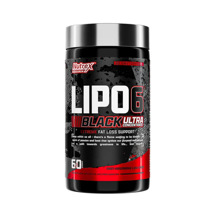 NUTREX RESEARCH Lipo 6 Black Ultra Concentrate 60 Caps