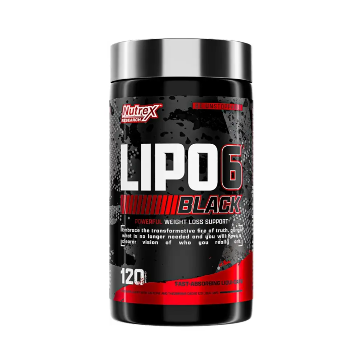 Lipo 6 Black 120 Caps Nutrex Research
