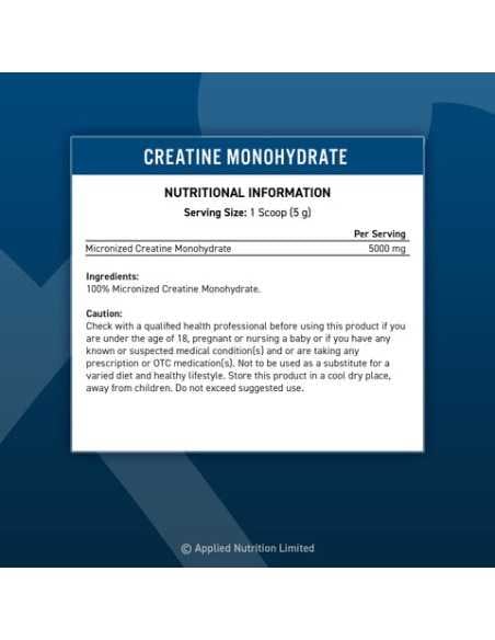 Creatine Monohydrate Micronized 500 gr