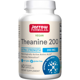 Jarrow Formulas Theanine 200 - Integratore L-Teanina puro