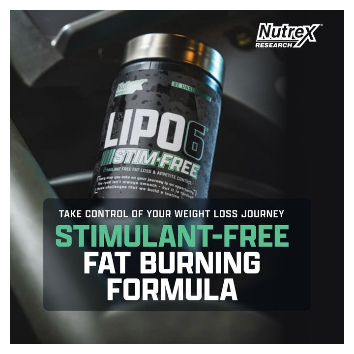 Lipo-6 Stim-Free 60 Caps Nutrex: Stimulant-Free Burner