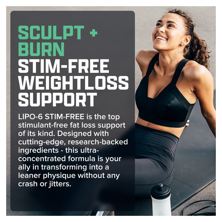 Lipo-6 Stim-Free 60 Caps Nutrex: Stimulant-Free Burner
