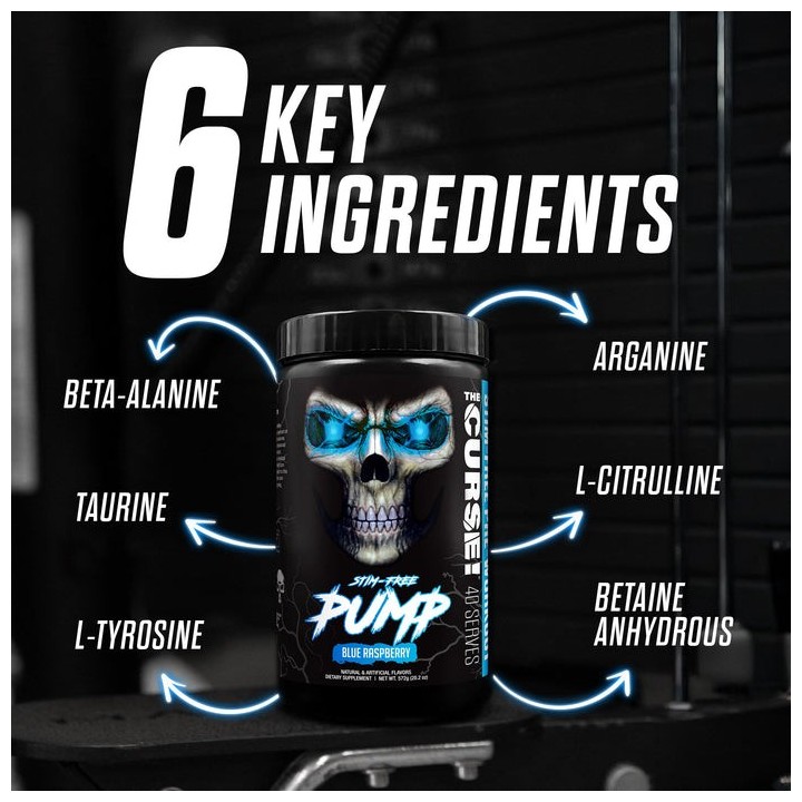 The Curse Stim-Free Pump 572 g JNX: Senza Stimolanti