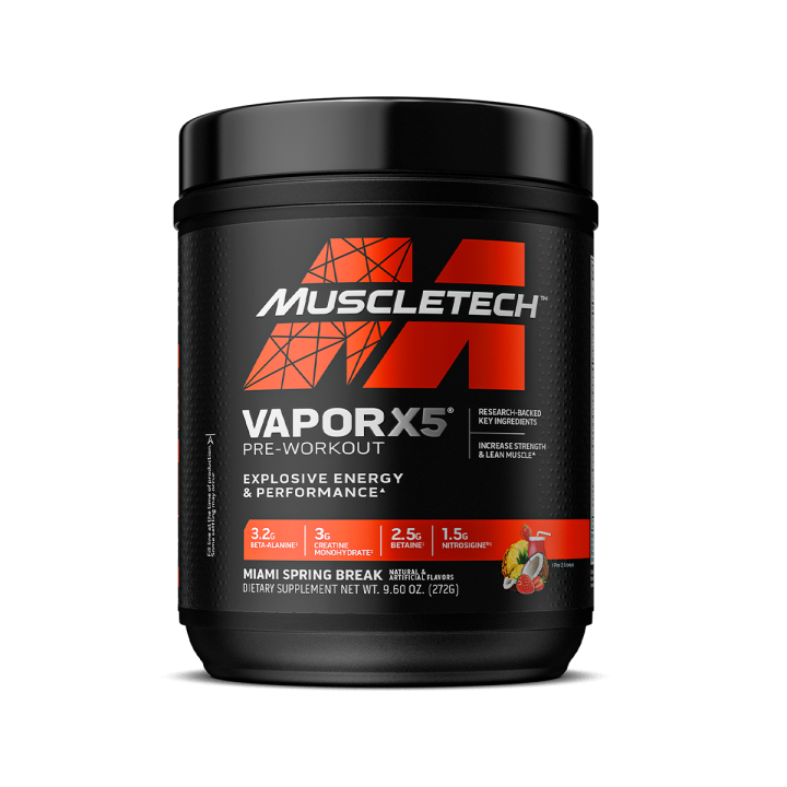 Vapor X5 Pre-Workout 247 g MuscleTech: powder form