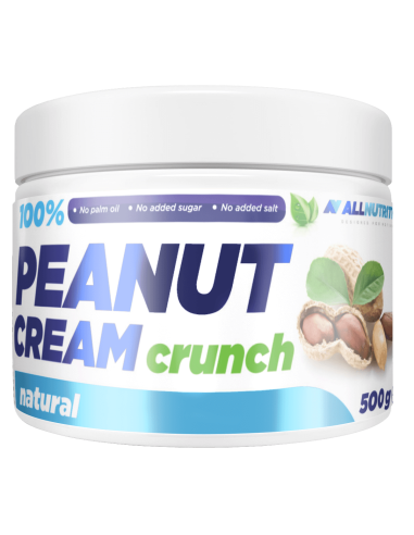 100% Peanut Cream Crunch 500 gr