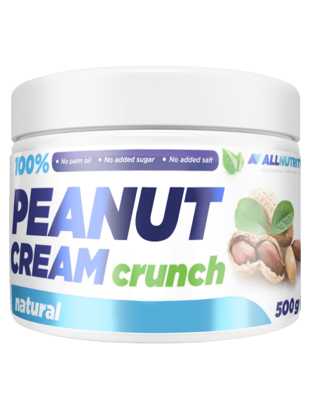 100% Peanut Cream Crunch 500 gr