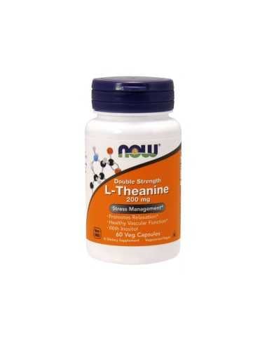 Double Strength L-Theanine 200 mg 60 vcaps
