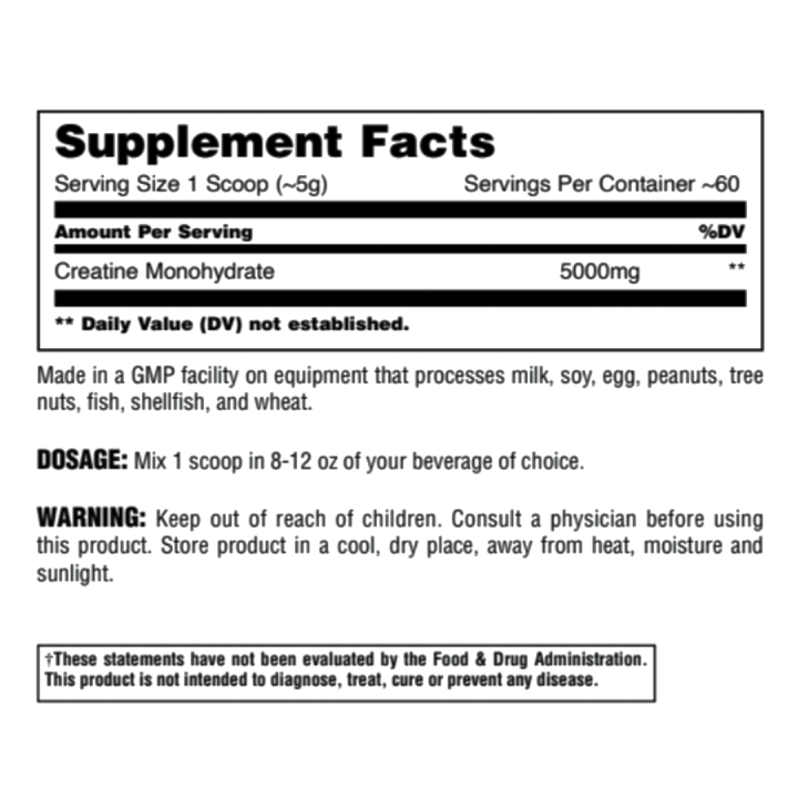 Universal Nutrition Animal Creatine Powder 500 gr
