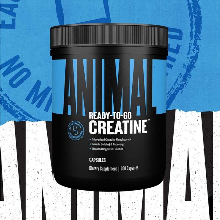 Animal Micronized Creatine Capsules pure creatine capsules