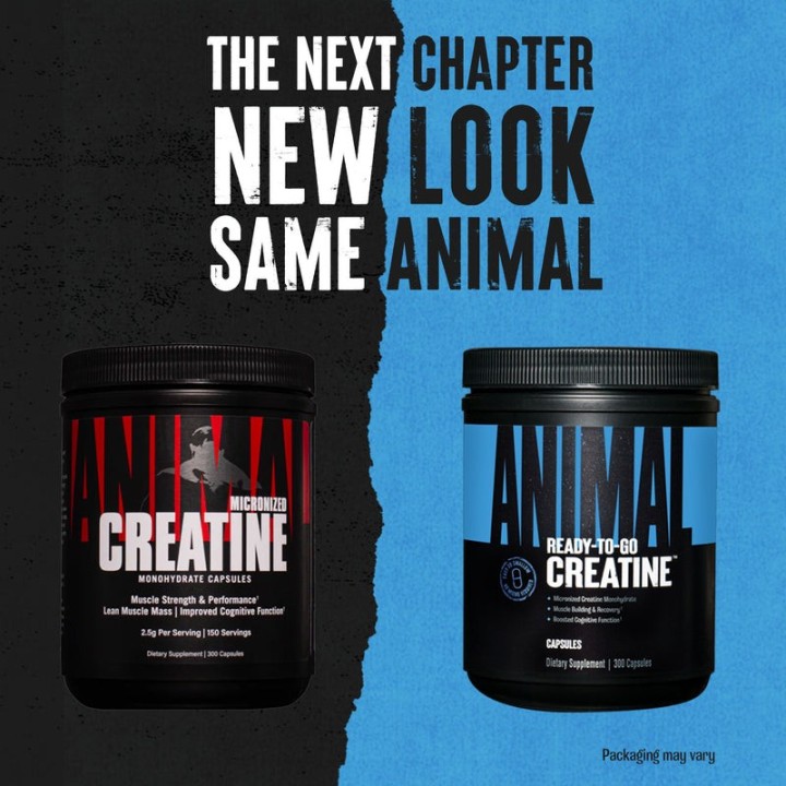 Animal Micronized Creatine Capsules pure creatine capsules