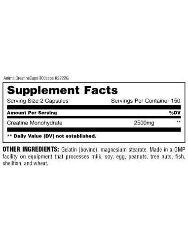 Micronized Creatine Monohydrate Capsules 200 caps