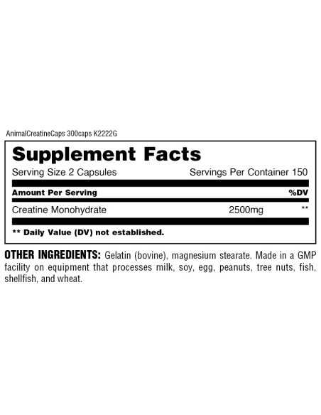 Micronized Creatine Monohydrate Capsules 200 caps