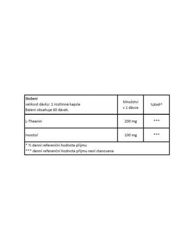 Double Strength L-Theanine 200 mg 120 vcaps