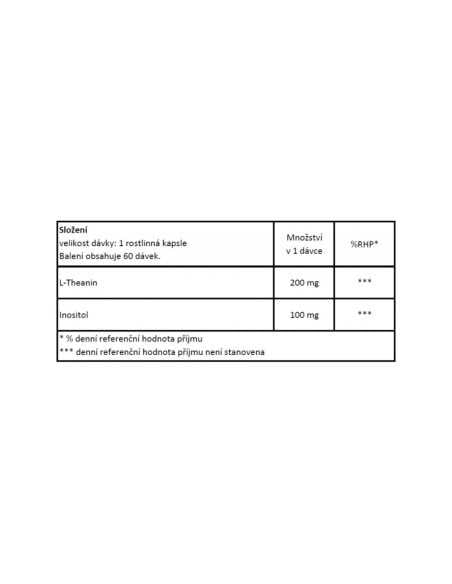 Double Strength L-Theanine 200 mg 120 vcaps