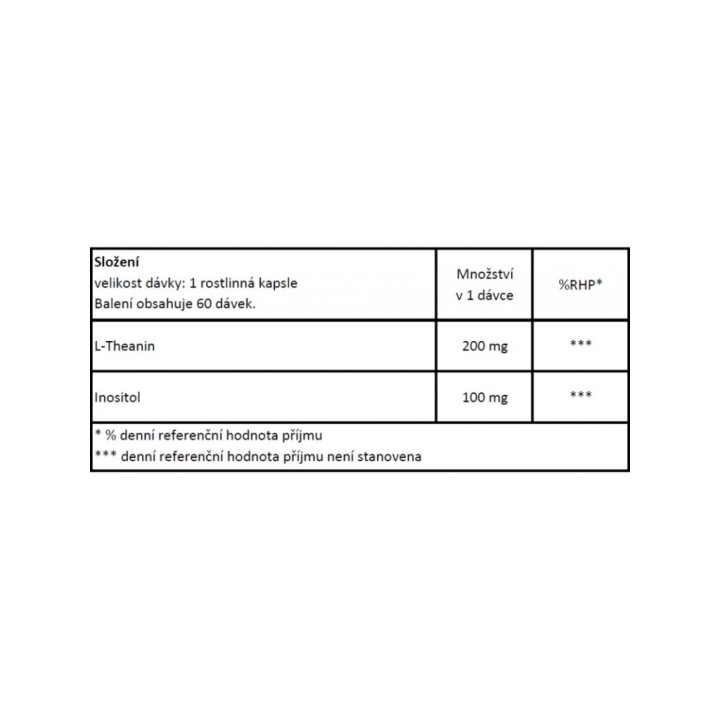 Now Foods Double Strength L-Theanine 200 mg 120 vcaps