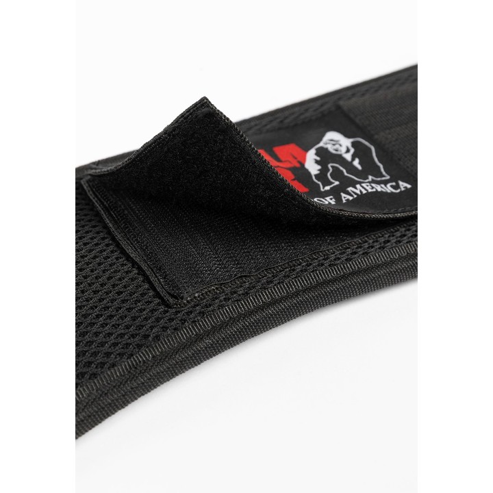 Gorilla Wear 6 Inch Padded Mesh Lifting Belt for Squats