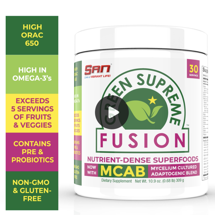 Green Supreme Fusion 316 g SAN Nutrition: Superfood Verdi