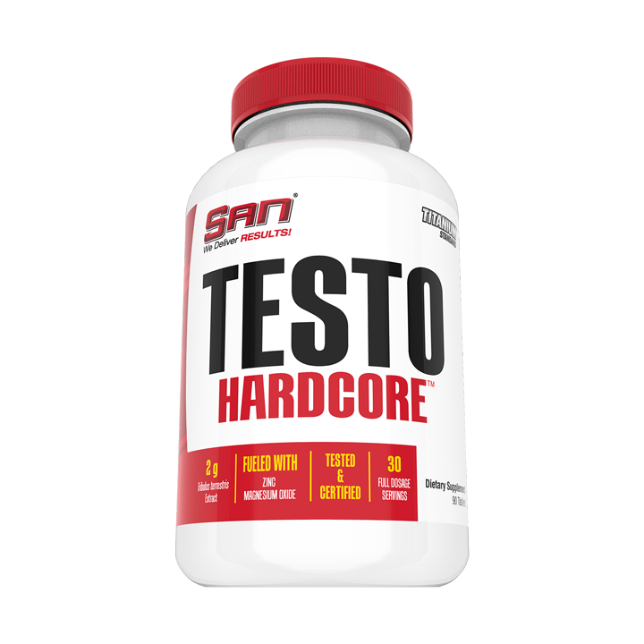Testo Hardcore 90 Tablets SAN Nutrition: Test Support