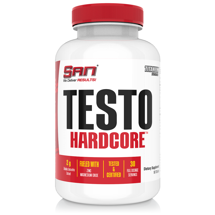 Testo Hardcore 90 Tablets SAN Nutrition: Test Support