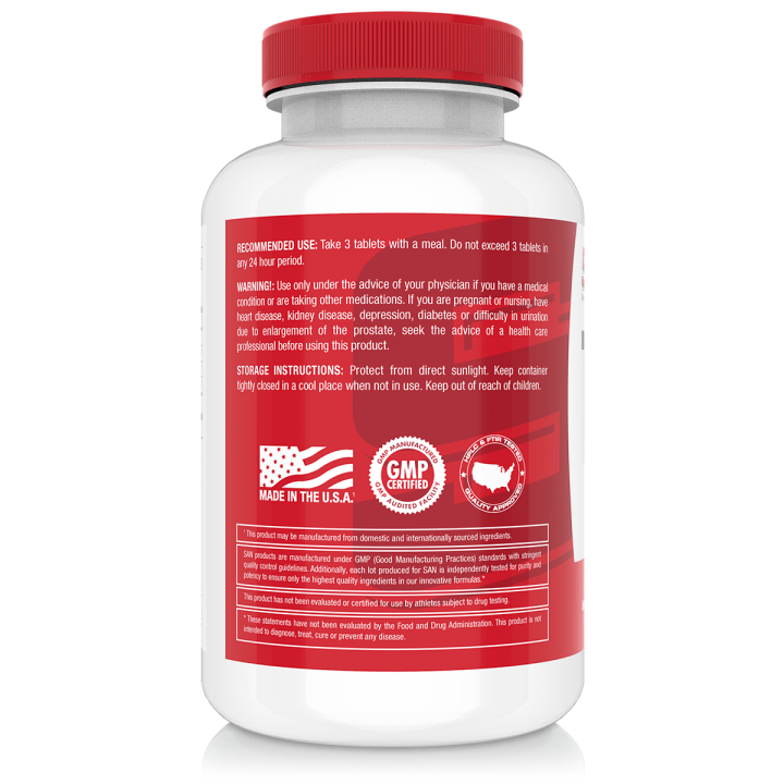 Testo Hardcore 90 Tablets SAN Nutrition: Test Support