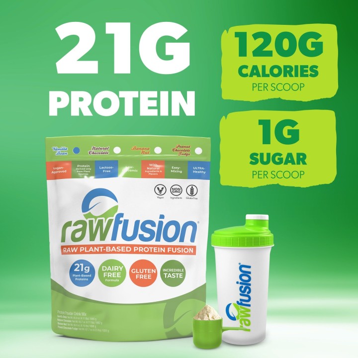 RawFusion 931 g SAN Nutrition: Proteine Vegane in Polvere