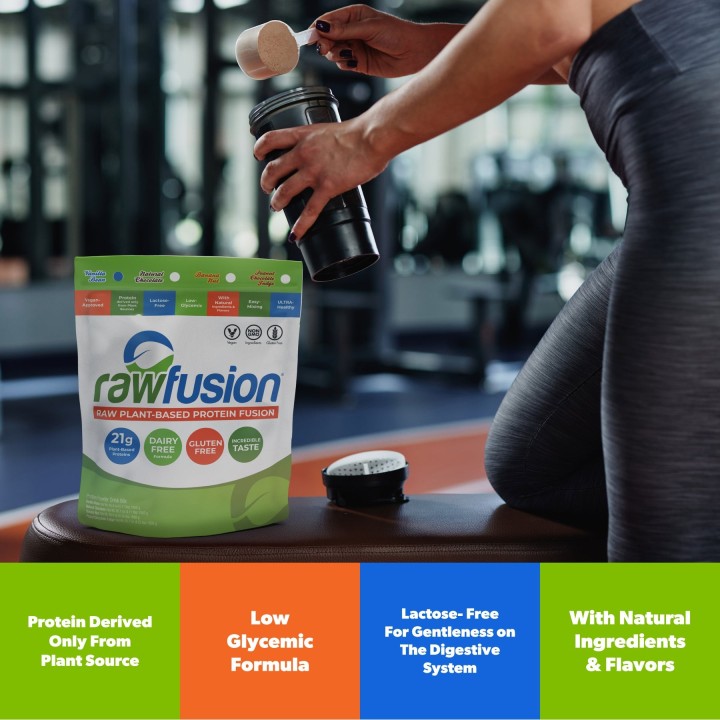 RawFusion 931 g SAN Nutrition: Proteine Vegane in Polvere