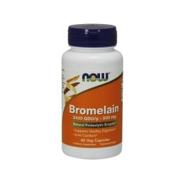 Bromelain 500 mg 60 Vcaps Now Foods: from pineapple