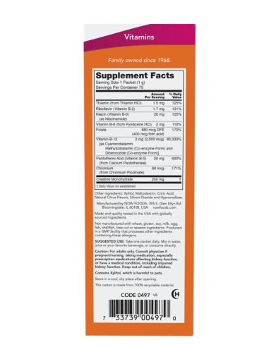 Vitamin B-12 Instant Energy 75 packets