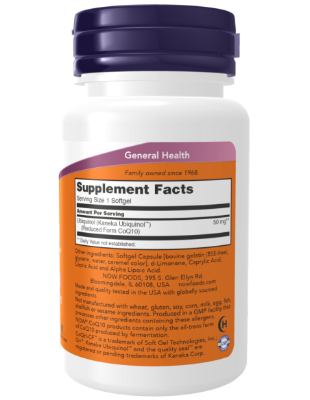 Ubiquinol CoQH-CF 60 softgels