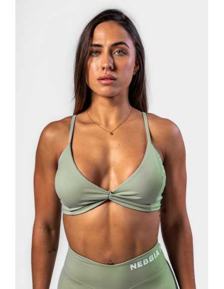 Medium-Support Sports Bra TWIST-KNOT