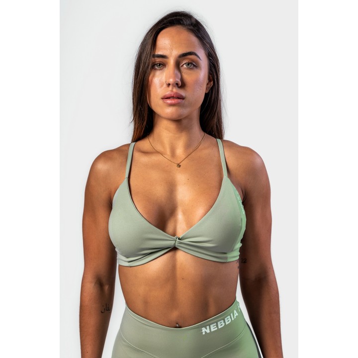 Medium-Support Sports Bra TWIST-KNOT