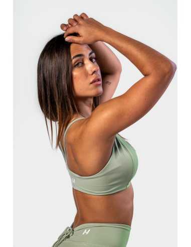Medium-Support Sports Bra TWIST-KNOT