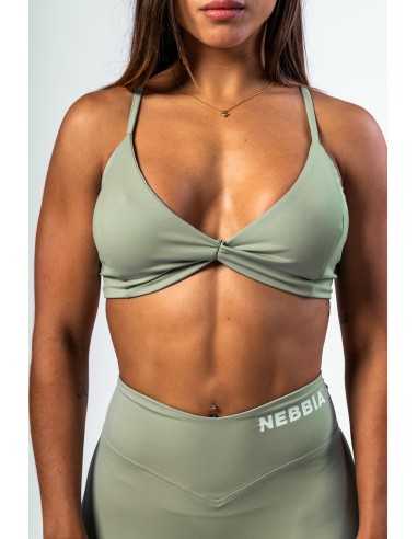 Medium-Support Sports Bra TWIST-KNOT
