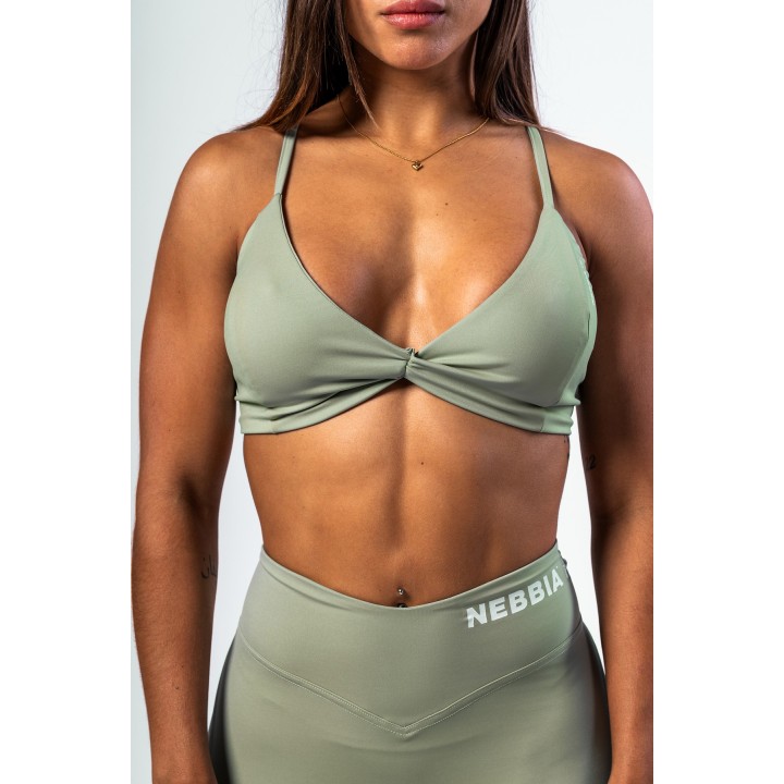 Medium-Support Sports Bra TWIST-KNOT