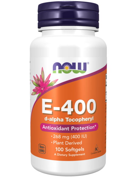 Vitamin E-400 Natural 100 softgels