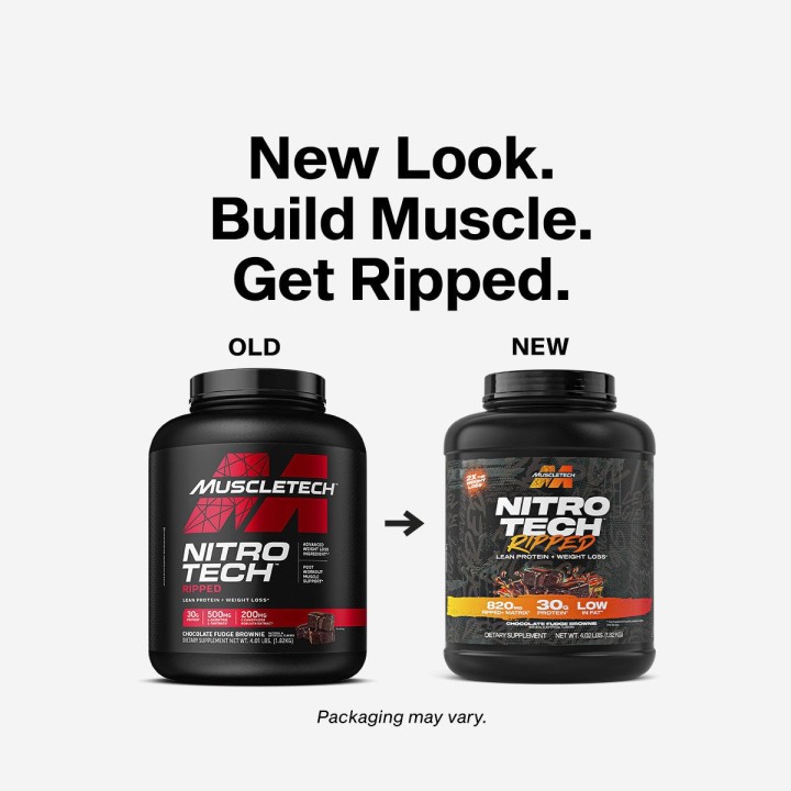 Nitro-Tech Ripped 1810 g Muscletech: Lean Protein Formula