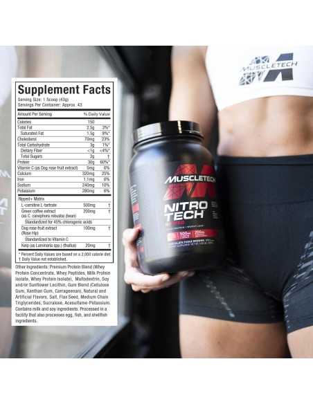Nitro-Tech Ripped 1810 grams