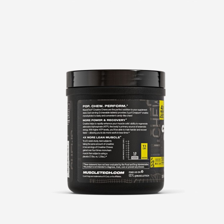 Creatine Chews 90 Tablets MuscleTech: chewable creatine
